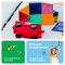 PicassoTiles 2 Piece Car Construction Vehicles Truck Toys for Magnetic Building Blocks Magnet Toy Kit with Sensory Magnets Re-Enforced Hitch & Long Bed Travel Educational Girls Boys Toddlers Ages 3+